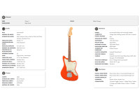 Fender Player II Jazzmaster LTD RW Rallye Orange Fender Player II Jazzmaster LTD RW Rallye Orange